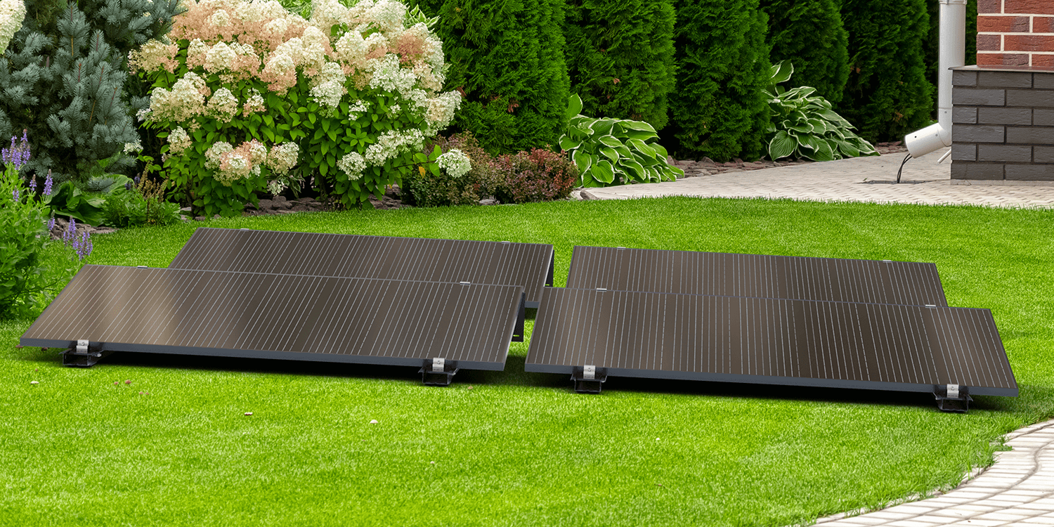 SolarLux Balkonkraftwerk Garten