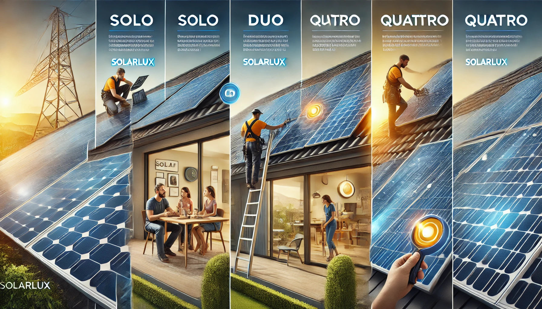 SolarLux Balkonkraftwerk