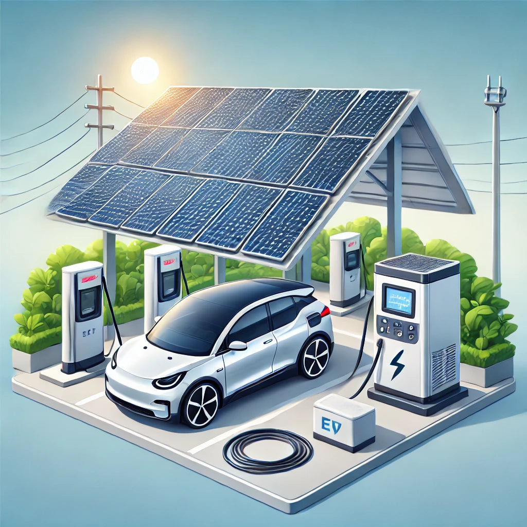 Setting Up a Solar-Powered EV Charging Station