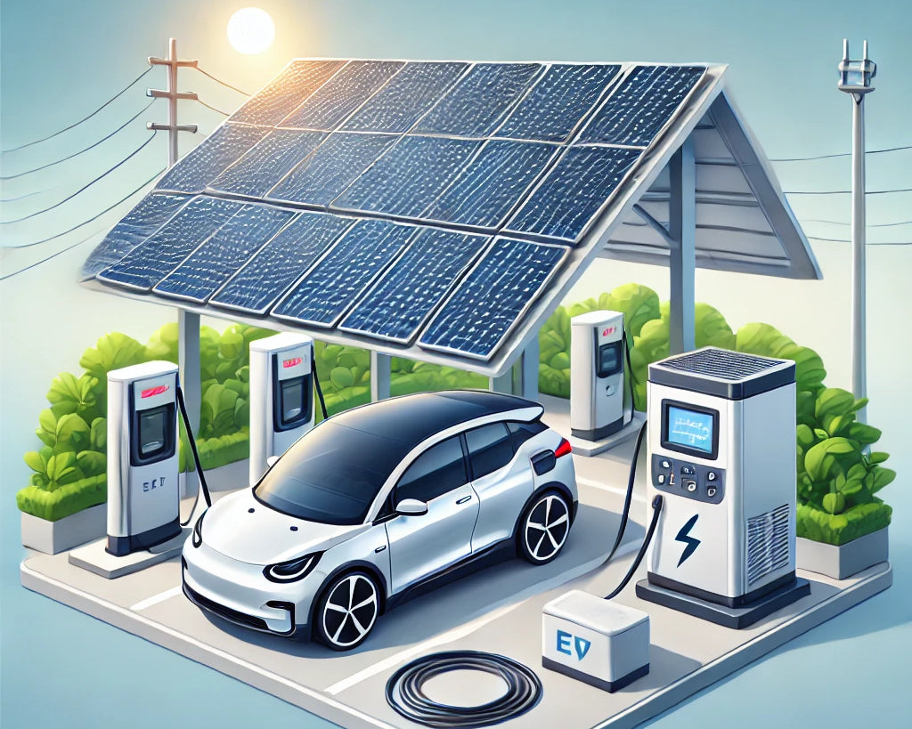 Setting Up a Solar-Powered EV Charging Station