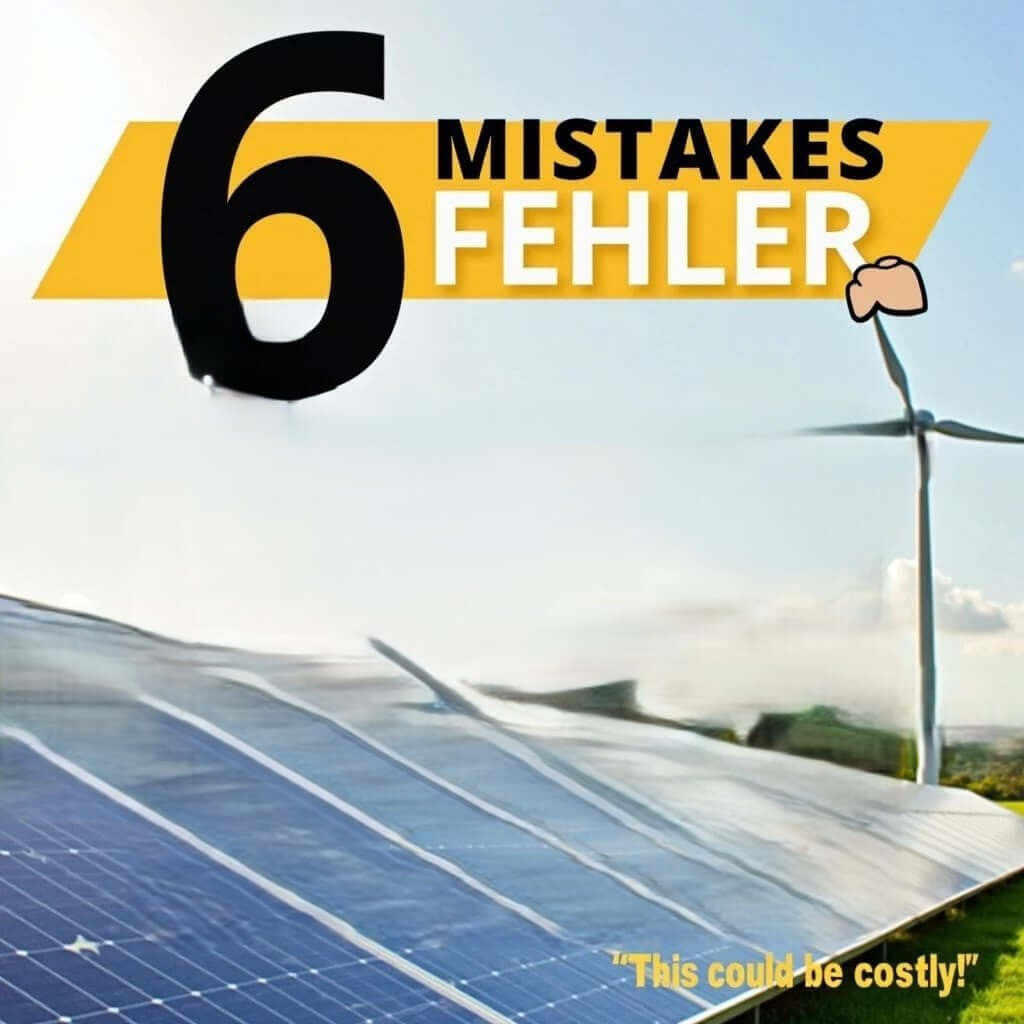 Die häufigsten Fehler beim Kauf einer PV-Anlage – und wie man sie vermeidet SolarLuxEnergy | Dein Onlineshop für Photovoltaik 