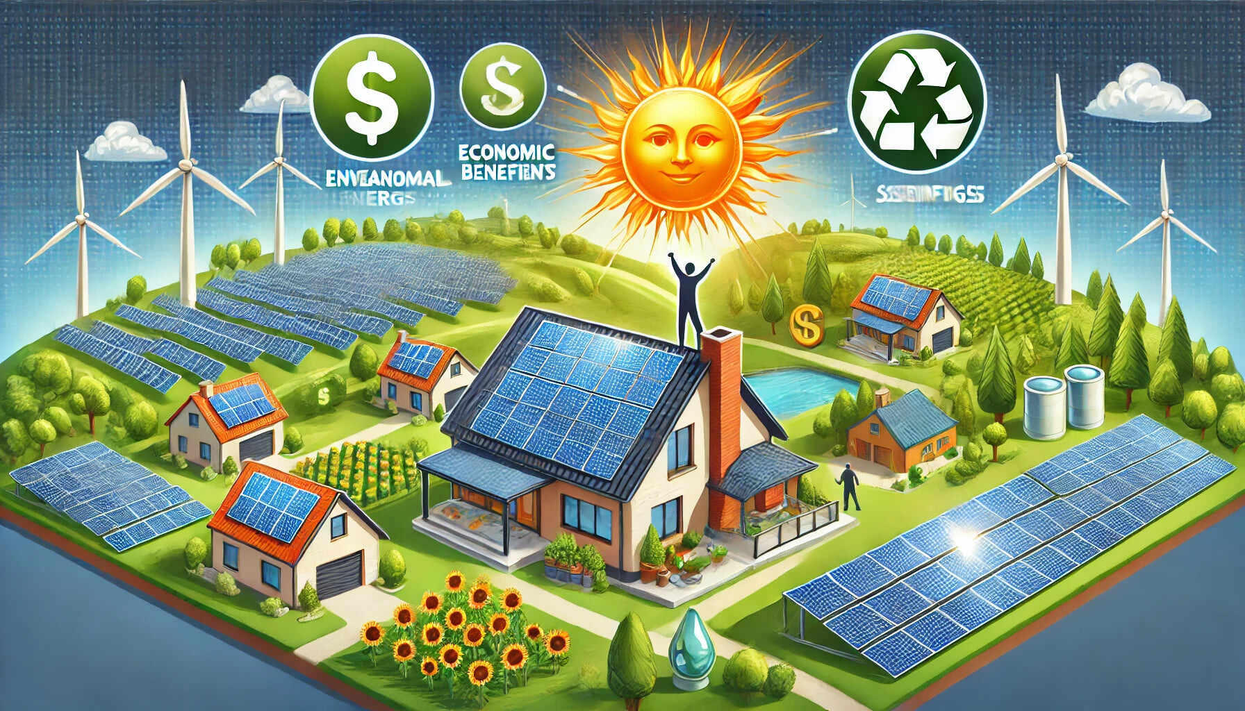 Die Vorteile von Solarenergie SolarLuxEnergy | Dein Onlineshop für Photovoltaik 