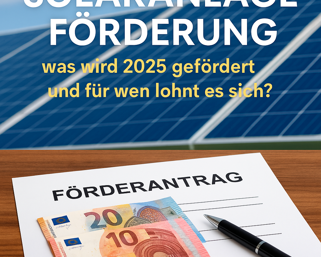 Solaranlage Förderung – was wird 2025 gefördert und für wen lohnt es sich? SolarLuxEnergy | Dein Onlineshop für Photovoltaik 