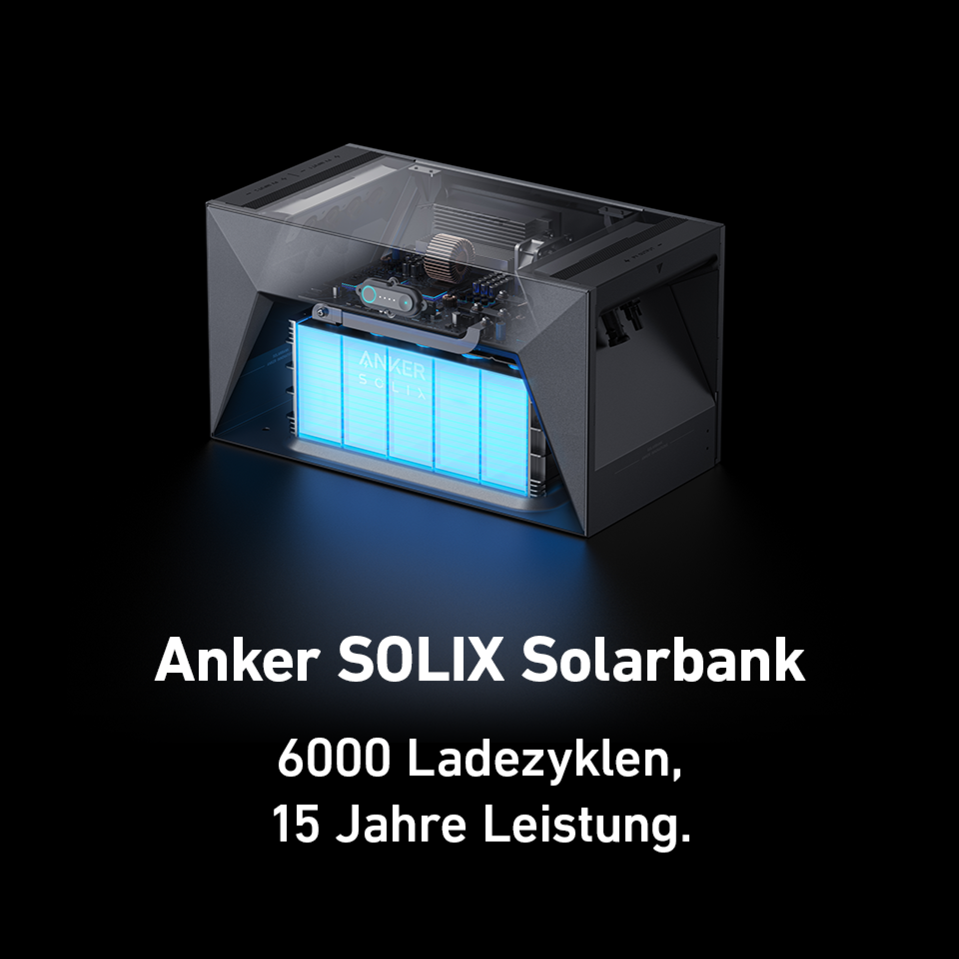 Anker Solix Solarbank E1600 mit APSystems EZ1-M Microwechselrichter (800W) inkl. 5m Netzanschlusskabel