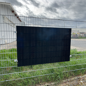 SolarLuxEnergy Balkonkraftwerk Komplettpaket für Gitternzaun