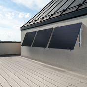 SolarLuxEnergy Balkonkraftwerk Komplettpaket für Balkon