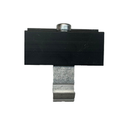 End clamp dimensions: 30mm for EnergieFuchs24 flat roof bracket east-west and south mounting base