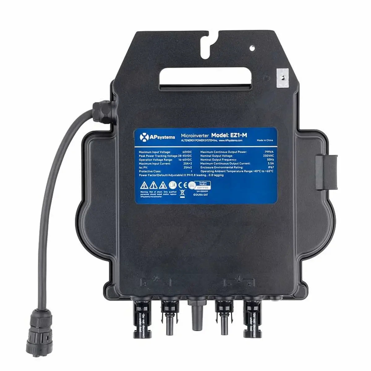 APsystems EZ1-M Micro-Wechselrichter (800W) mit BC01-Anschluss