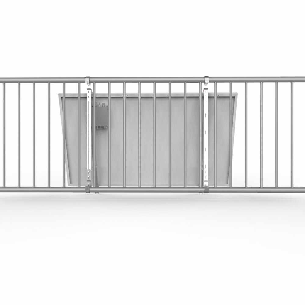 Dalia Universalhalterung für Solarmodule – flexibel einsetzbar an Balkon, Fassade oder im Garten