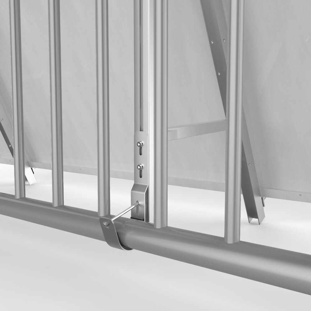 Dalia Universalhalterung für Solarmodule – flexibel einsetzbar an Balkon, Fassade oder im Garten