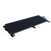 Helios Flachdach-Halterung – ballastiertes PV-Montagesystem für Flachdächer und Bodenflächen