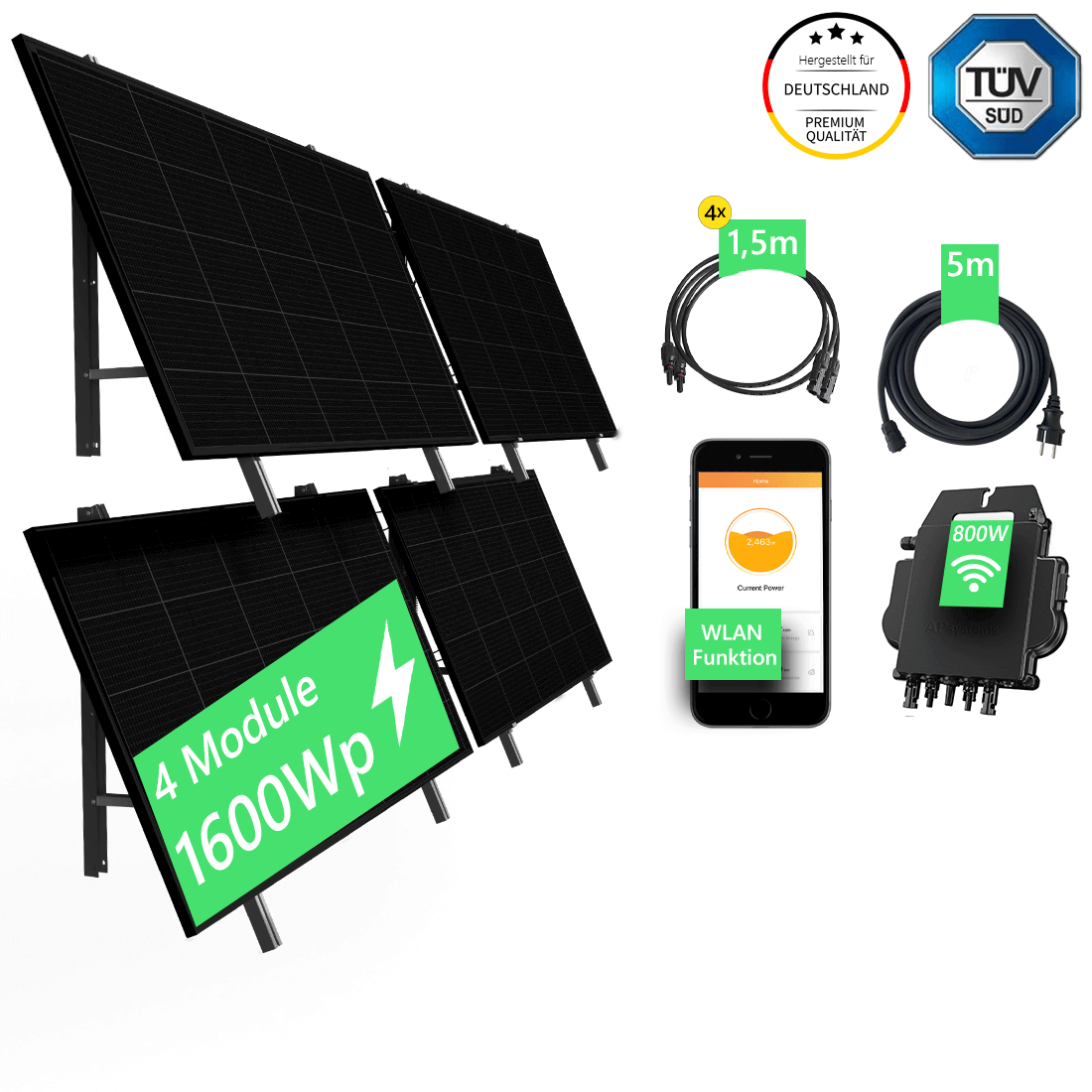 SolarLux Balkonkraftwerk 