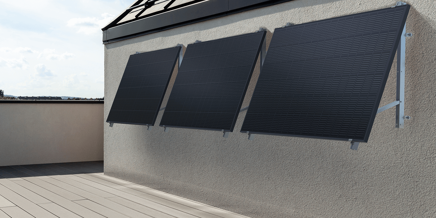 SolarLux Balkonkraftwerk Fassade