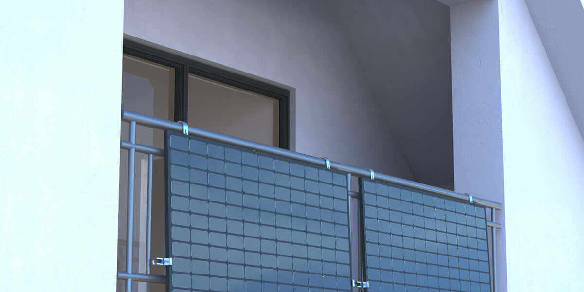 SolarLuxEnergy Balkonkraftwerk Komplettpaket für Gitterbalkon SolarLuxEnergy | Dein Onlineshop für Photovoltaik 